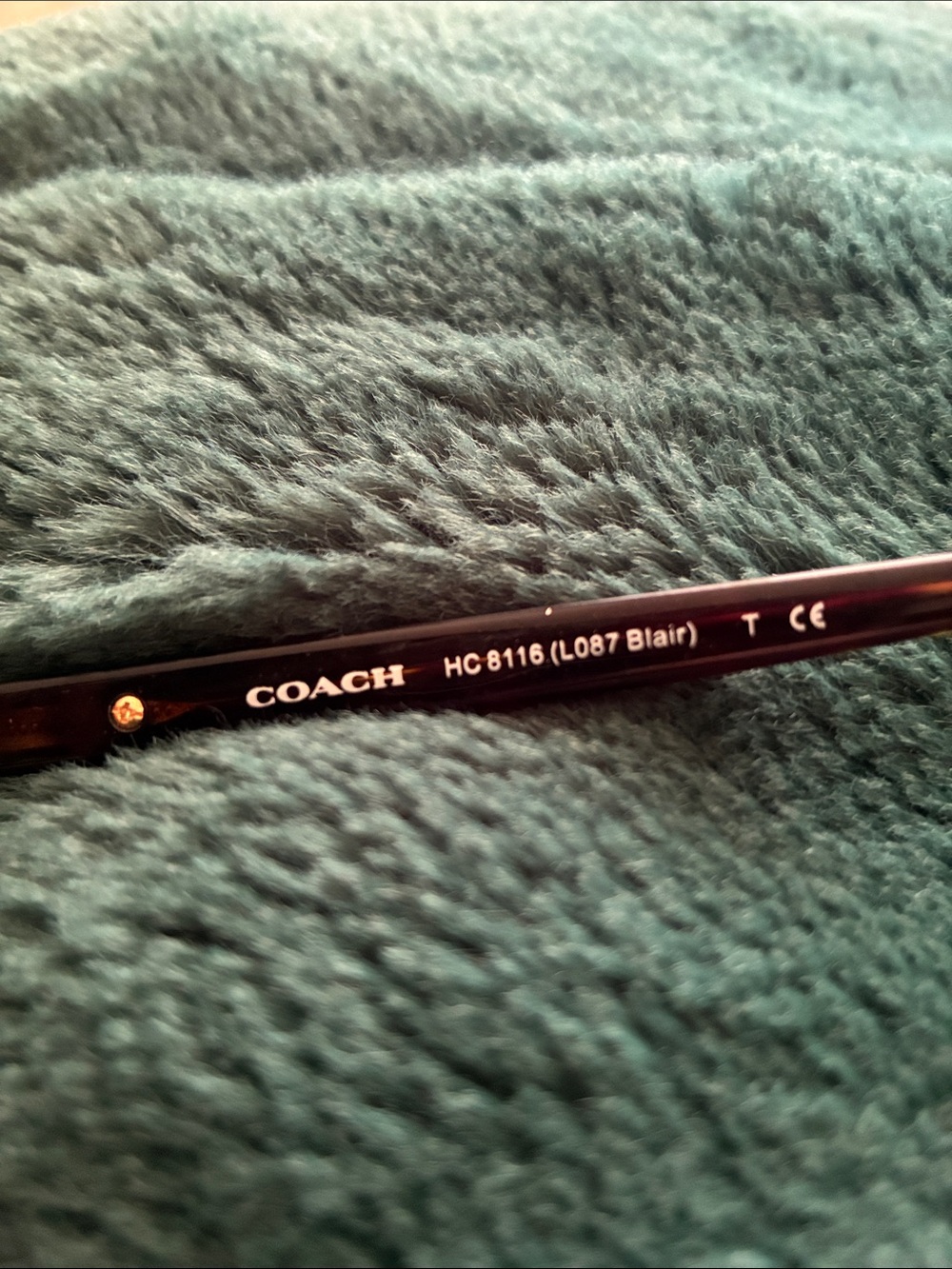 Coach Dark tortoise shell frames - Picture 7 of 9